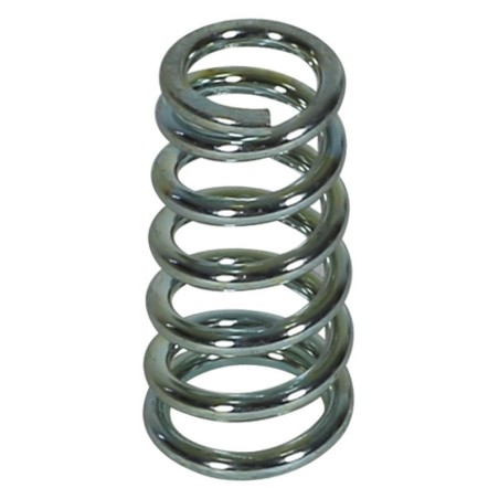 MOLLA CORTA CONICA INTERNATIONAL 12 X 45 ZINCATA ROBERTO SPORT PER ASTE TELESC.INTERN DIAM 10 MM.