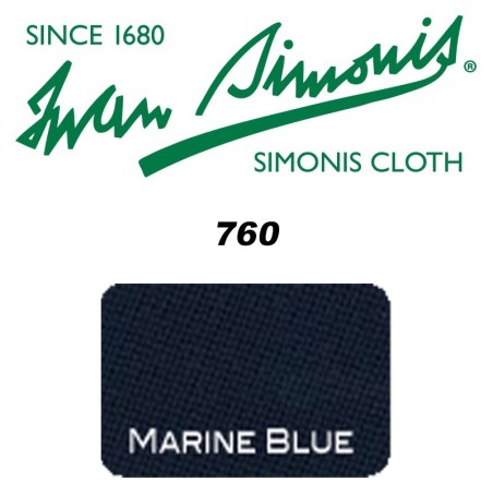 PANNO SIMONIS 760 195 BLU MARINE  COMPOSIZIONE: 70% lana - 30%  nylon