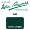 PANNO SIMONIS 760 195 VERDE SCURO  COMPOSIZIONE: 70% lana - 30%  nylon
