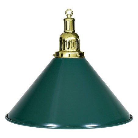 LAMPADARIO MOONLIGHT 1 CAMPANA VERDE - CATENA E ROSONE ORO