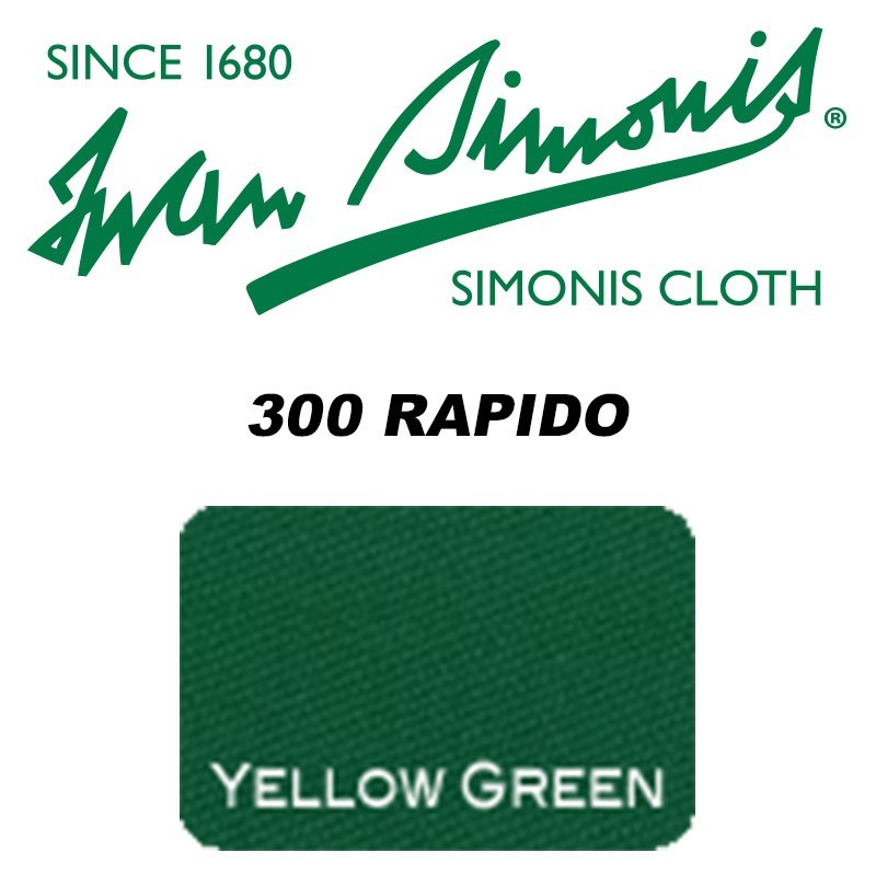 PANNO SIMONIS 300 RAPIDO 170 VERDE GIALLO COMPOSIZIONE: 90% lana - 10%  nylon