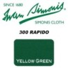 PANNO SIMONIS 300 RAPIDO 170 VERDE GIALLO COMPOSIZIONE: 90% lana - 10%  nylon