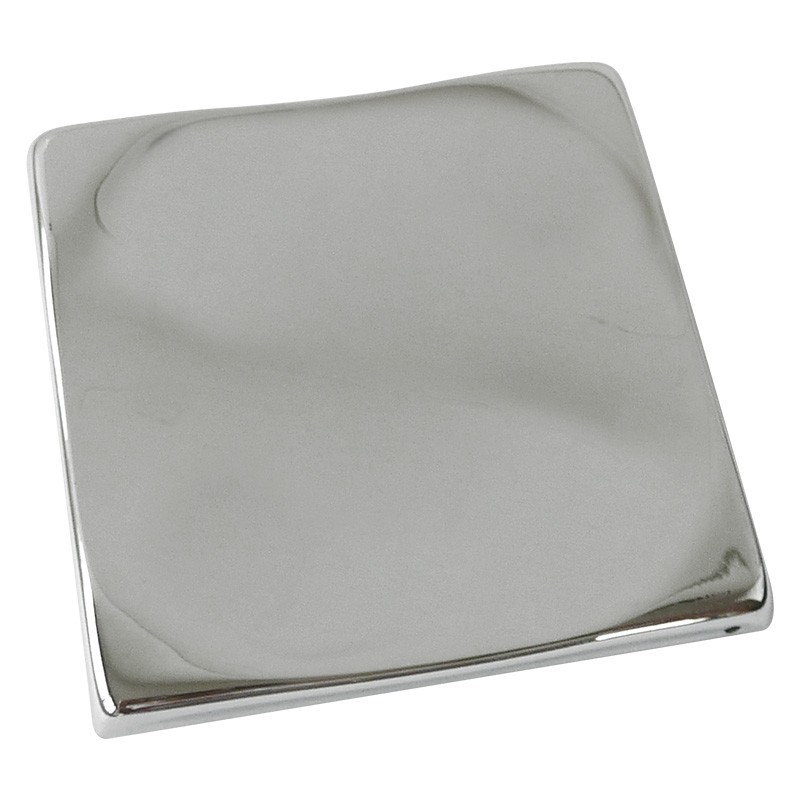 PORTACENERE QUADRATO OTTONE CROMATO