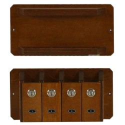 PORTASTECCHE  4P CHIUS.SINGOLA