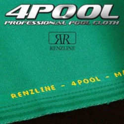 PANNO RENZLINE 4 POOL 160 VERDE GIALLO COMPOSIZIONE: 70% LANA - 30% PL