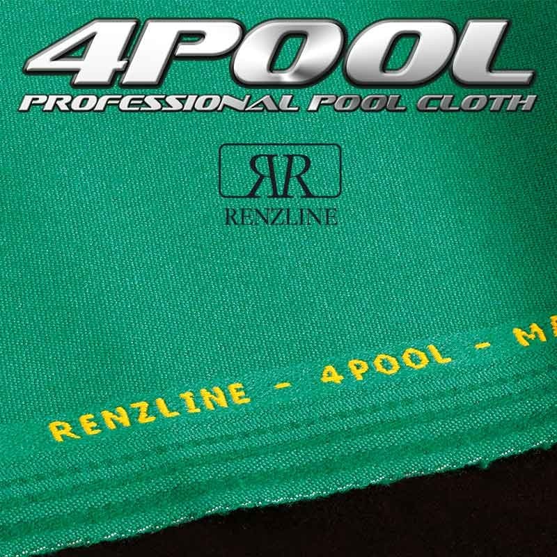 PANNO RENZLINE 4 POOL 160 VERDE GIALLO COMPOSIZIONE: 70% LANA - 30% PL