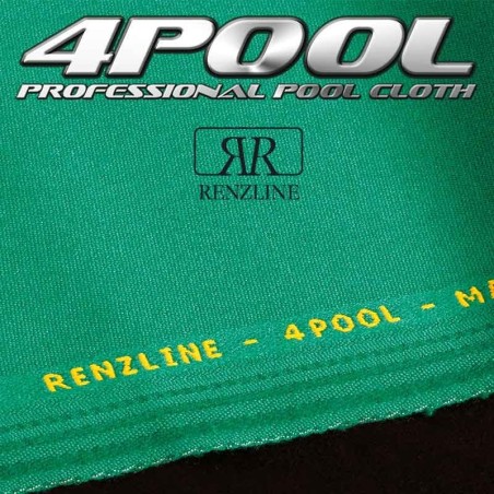 PANNO RENZLINE 4 POOL 160 VERDE GIALLO COMPOSIZIONE: 70% LANA - 30% PL