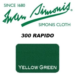 PANNO SIMONIS 300 RAPIDO 195 VERDE GIALLO  COMPOSIZIONE: 90% lana - 10%  nylon