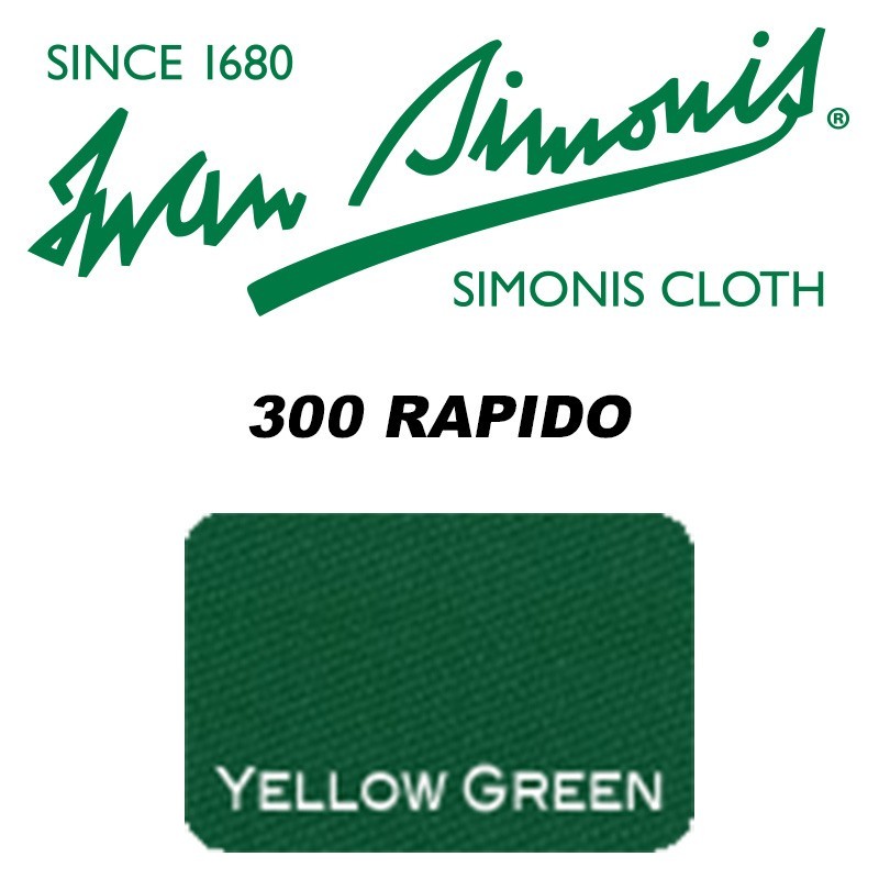PANNO SIMONIS 300 RAPIDO 195 VERDE GIALLO  COMPOSIZIONE: 90% lana - 10%  nylon