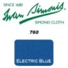 PANNO SIMONIS 760 195 BLU ELETTRICO  COMPOSIZIONE: 70% lana - 30%  nylon