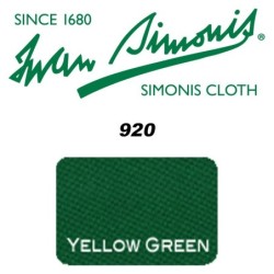 PANNO SIMONIS 920 195 VERDE GIALLO COMPOSIZIONE: 85% lana - 15%  nylon