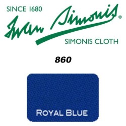 PANNO SIMONIS 860 198 BLU ROYAL COMPOSIZIONE: 90% lana - 10%  nylon