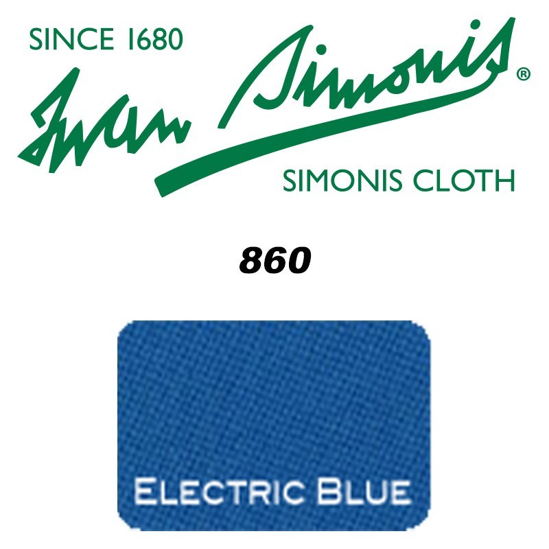 PANNO SIMONIS 860 198 BLU ELETTRICO COMPOSIZIONE: 90% lana - 10%  nylon