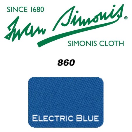 PANNO SIMONIS 860 198 BLU ELETTRICO COMPOSIZIONE: 90% lana - 10%  nylon
