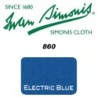 PANNO SIMONIS 860 198 BLU ELETTRICO COMPOSIZIONE: 90% lana - 10%  nylon