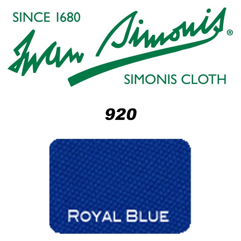 PANNO SIMONIS 920 195 BLU ROYAL 85% LANA - 15% NYLON