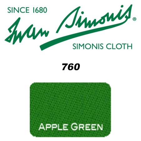 PANNO SIMONIS 760 195 VERDE MELA COMPOSIZIONE: 70% lana - 30%  nylon