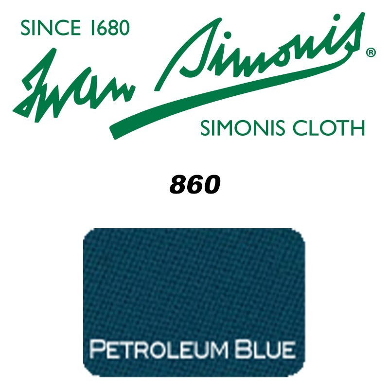 PANNO SIMONIS 860 198 BLU PETROLIO COMPOSIZIONE: 90% lana - 10%  nylon