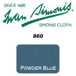 PANNO SIMONIS 860 198 BLU POLVERE COMPOSIZIONE: 90% lana - 10%  nylon