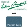 PANNO SIMONIS 860 198 BLU POLVERE COMPOSIZIONE: 90% lana - 10%  nylon