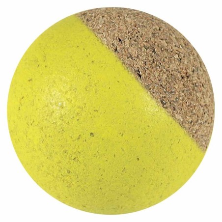 PALLINE CALCETTO SUGHERO GIALLE 10 PZ.