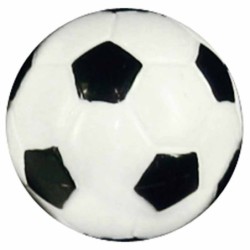 PALLINE CALCETTO BIANCO/NERE 10 PZ.