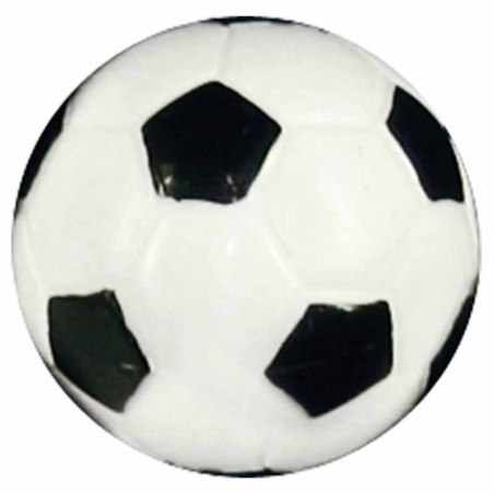 PALLINE CALCETTO BIANCO/NERE 10 PZ.