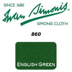 PANNO SIMONIS 860 198 VERDE INGLESE COMPOSIZIONE: 90% lana - 10%  nylon