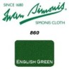 PANNO SIMONIS 860 198 VERDE INGLESE COMPOSIZIONE: 90% lana - 10%  nylon