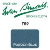 PANNO SIMONIS 760 195 BLU POLVERE COMPOSIZIONE: 70% lana - 30%  nylon