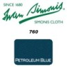 PANNO SIMONIS 760 195 BLU PETROLIO COMPOSIZIONE: 70% lana - 30%  nylon