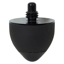 CALCIOLO ALLUMINIO 'OGIVA' NERO