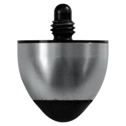 CALCIOLO ALLUMINIO 'OGIVA' LUCIDO