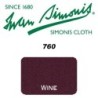 PANNO SIMONIS 760 195 VINO COMPOSIZIONE: 70% lana - 30%  nylon