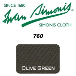 PANNO SIMONIS 760 195 VERDE OLIVA COMPOSIZIONE: 70% lana - 30%  nylon