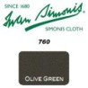 PANNO SIMONIS 760 195 VERDE OLIVA COMPOSIZIONE: 70% lana - 30%  nylon