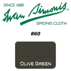 PANNO SIMONIS 860 198 VERDE OLIVA COMPOSIZIONE: 90% lana - 10%  nylon