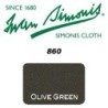 PANNO SIMONIS 860 198 VERDE OLIVA COMPOSIZIONE: 90% lana - 10%  nylon