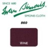 PANNO SIMONIS 860 198 VINO COMPOSIZIONE: 90% lana - 10%  nylon