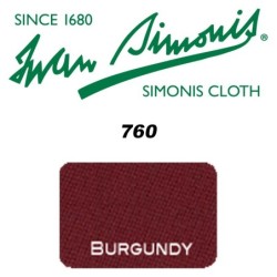 PANNO SIMONIS 760 195 BORDEAUX  COMPOSIZIONE: 70% lana - 30%  nylon