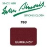 PANNO SIMONIS 760 195 BORDEAUX  COMPOSIZIONE: 70% lana - 30%  nylon