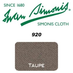PANNO SIMONIS 920 195 TAUPE COMPOSIZIONE: 85% lana - 15%  nylon