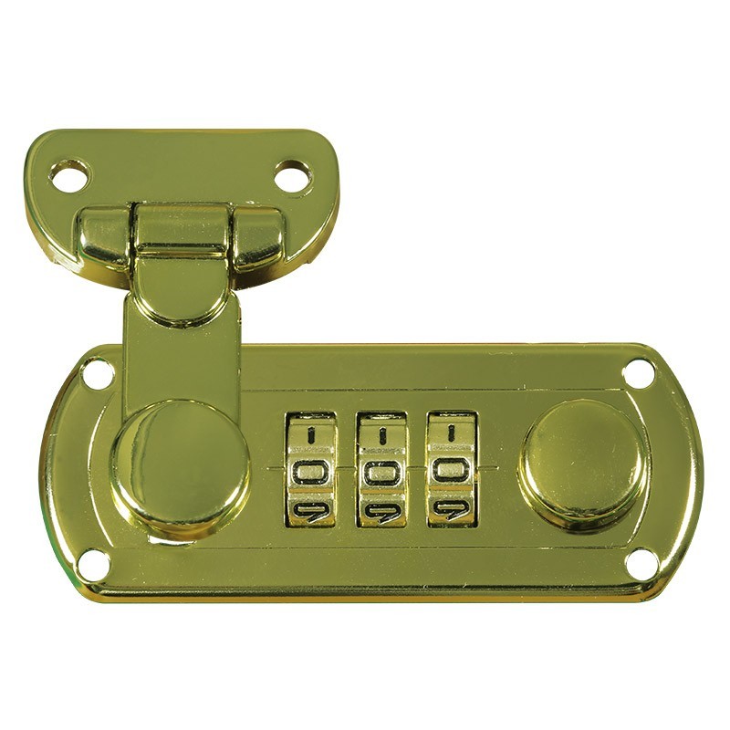 SERRATURA A COMBINAZIONE DORATA PER VALIGETTA LONGONI ( SINGOLA -SOLO DESTRA OPPURE SOLO SINISTRA )