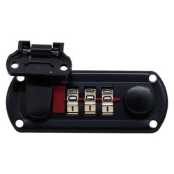 SERRATURA A COMBINAZIONE NERA PER VALIGETTA LONGONI ( SINGOLA )