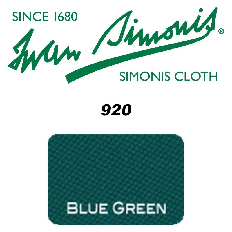 PANNO SIMONIS 920 195 VERDE BLU  COMPOSIZIONE: 85% lana - 15%  nylon