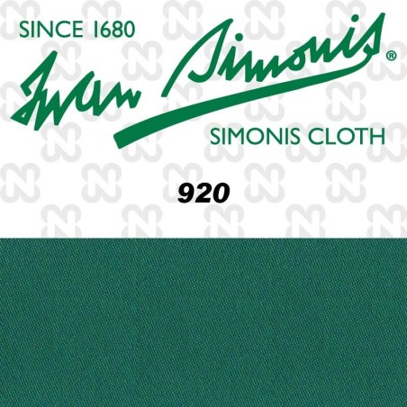 PANNO SIMONIS 920 195 VERDE IMPERO  COMPOSIZIONE: 85% lana - 15%  nylon