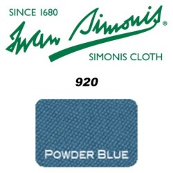 PANNO SIMONIS 920 195 BLU POLVERE  COMPOSIZIONE: 85% lana - 15%  nylon