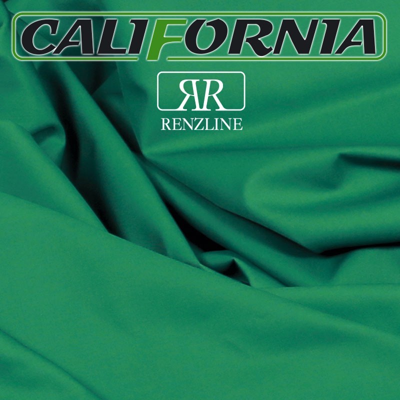 PANNO RENZLINE CALIFORNIA  167 VERDE COMPOSIZIONE: 67% PES - 33% VI