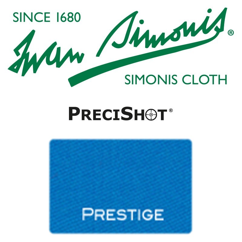 PANNO SIMONIS PER SPONDE PRECISHOT BLU PRESTIGE  H16cm (metro)  COMPOSIZIONE: 100% SINTETICO