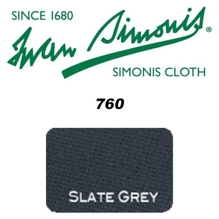 PANNO SIMONIS 760 OUTDOOR H195 GRIGIO ARDESIA  COMPOSIZIONE: 70% lana - 30%  nylon